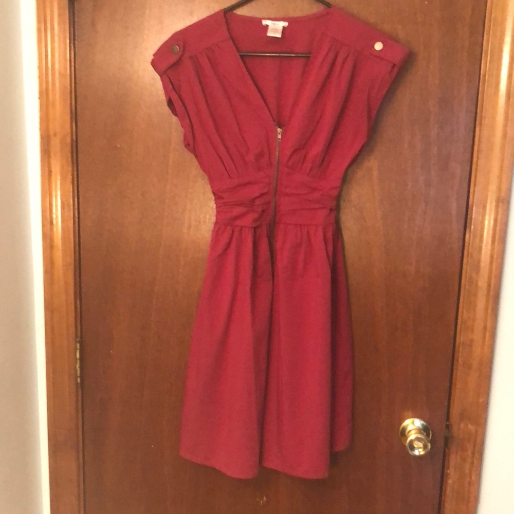 Maroon dress